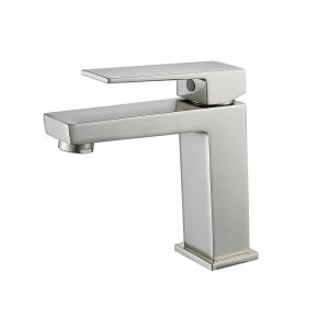 INTER CERAMIC BASIN FLUID 1491085 ELINOR BRUSH NICKEL